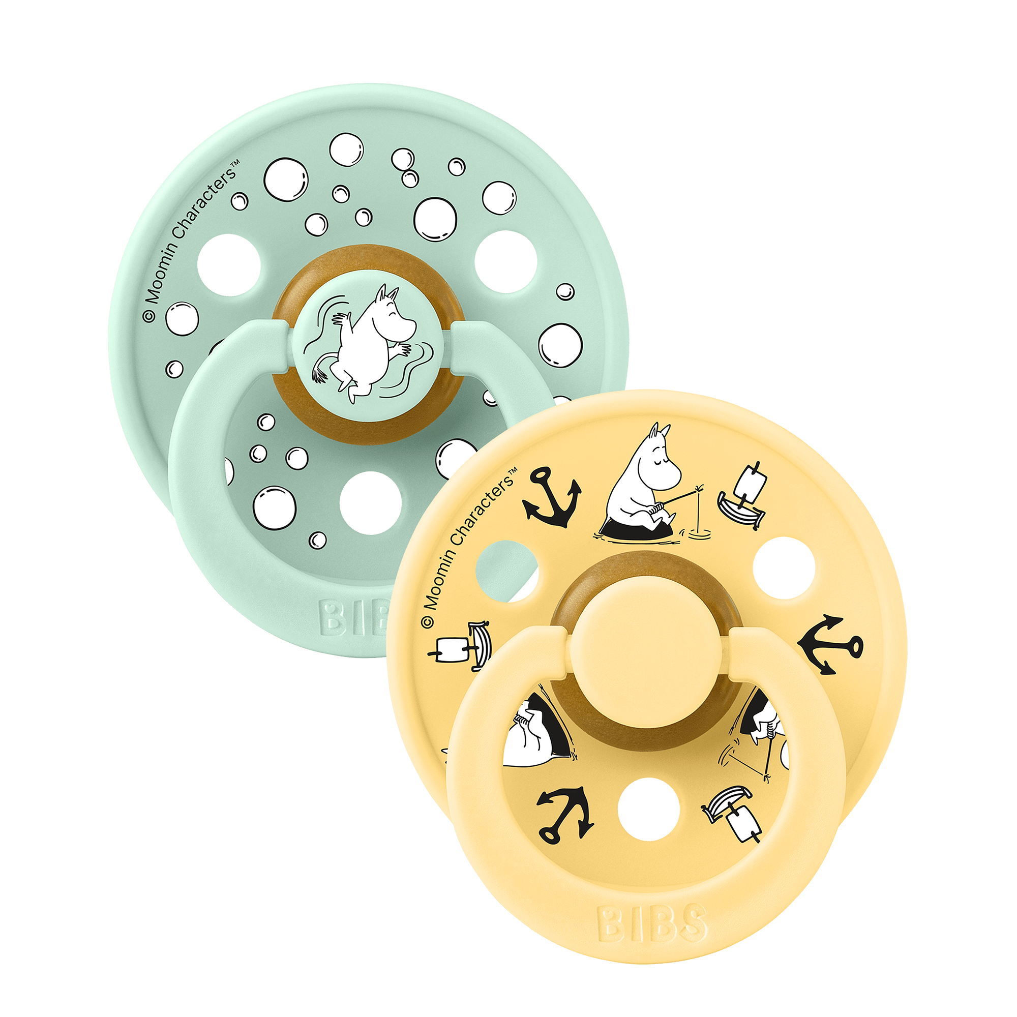 BIBS – Bibs x Moomin Pacifier Colour 2 Pack – Nordic Mint – Size 2 v:8444955 BIBS – Bibs x Moomin Pacifier Colour 2 Pack – Nordic Mint – Size 2 v:8444955