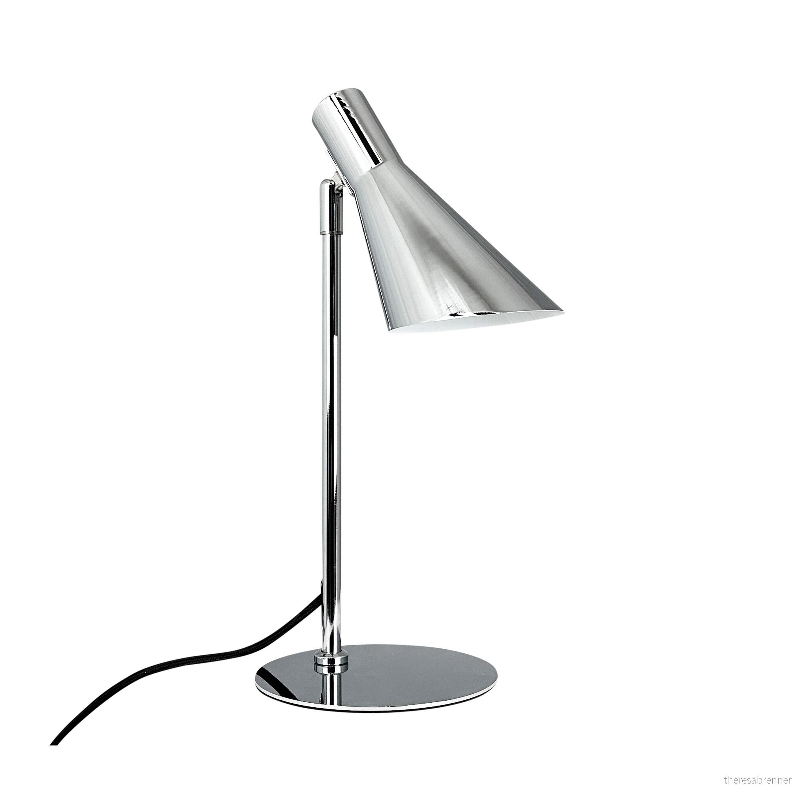 Dyberg-Larsen - DL12 Mini table lamp - Chrome - Gratis frakt v:8745247