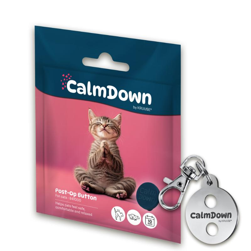 Calmdown by Kruuse – CalmDown Cat Tag Kit – 1 button v:8130519 Calmdown by Kruuse – CalmDown Cat Tag Kit – 1 button v:8130519