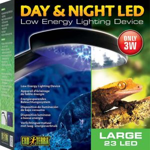 Exo Terra – Day & Night Led 3W 22 White/2 Blue Led – (205.2906) – Gratis frakt v:2991140