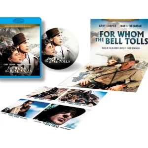 Klokkene ringer for deg – For Whom The Bell Tolls – Gary Cooper and Ingrid Bergman) – Blu-Ray – Limited Edition v:8099608