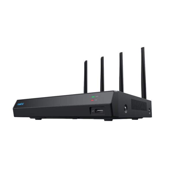 Reolink – NVS12W (RLN12W) 12-kanals Wi-Fi 6 NVR – Svart - Gratis frakt v:1962009