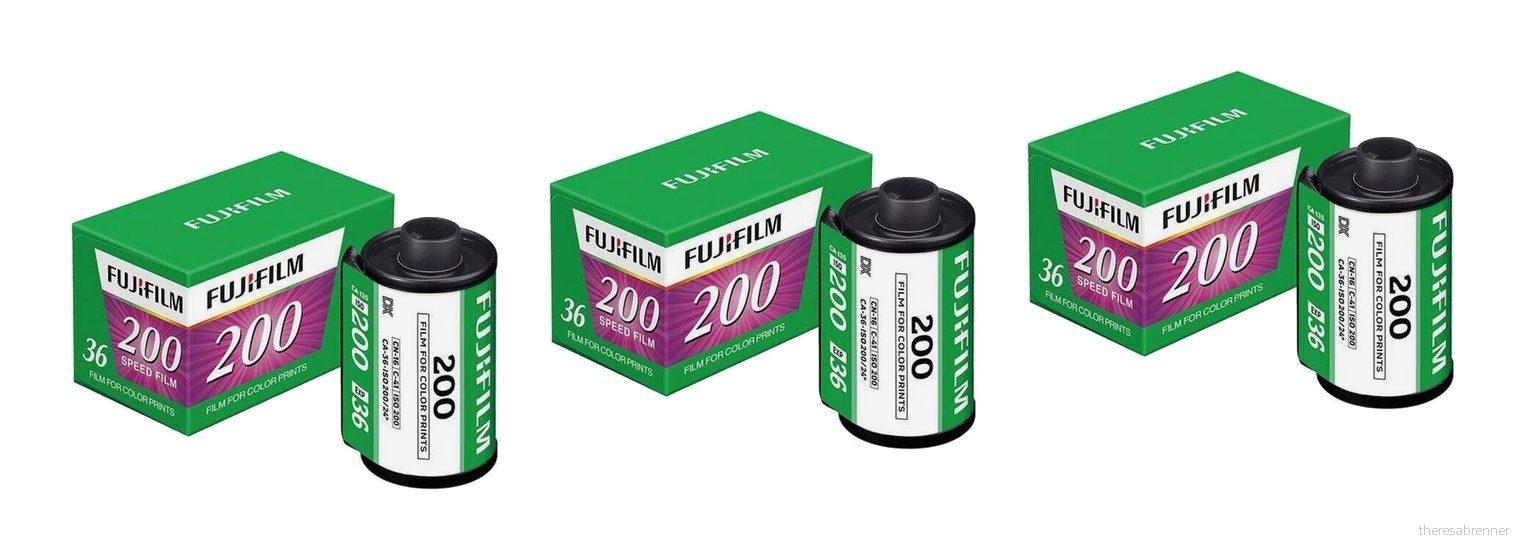 Fuji - Film 200 135-36 Color Negative Film - Bundle - 3 Pack v:5172412