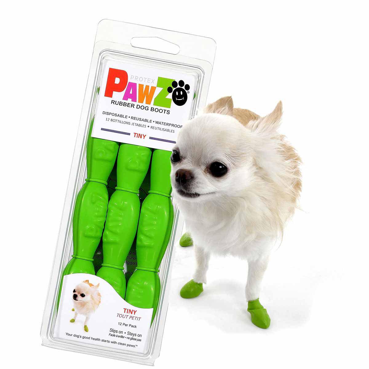 PawZ – Rubber Dog Boots – Tiny – Apple Green – 12 pcs v:1837891 PawZ – Rubber Dog Boots – Tiny – Apple Green – 12 pcs v:1837891