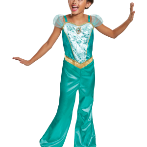 Disguise – Classic Costume – Jasmine – Turquoise – 128 v:4133015