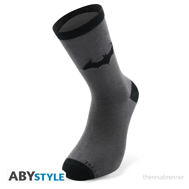 DC COMICS – Socks – Black & Grey – Batman v:4232552 DC COMICS – Socks – Black & Grey – Batman v:4232552