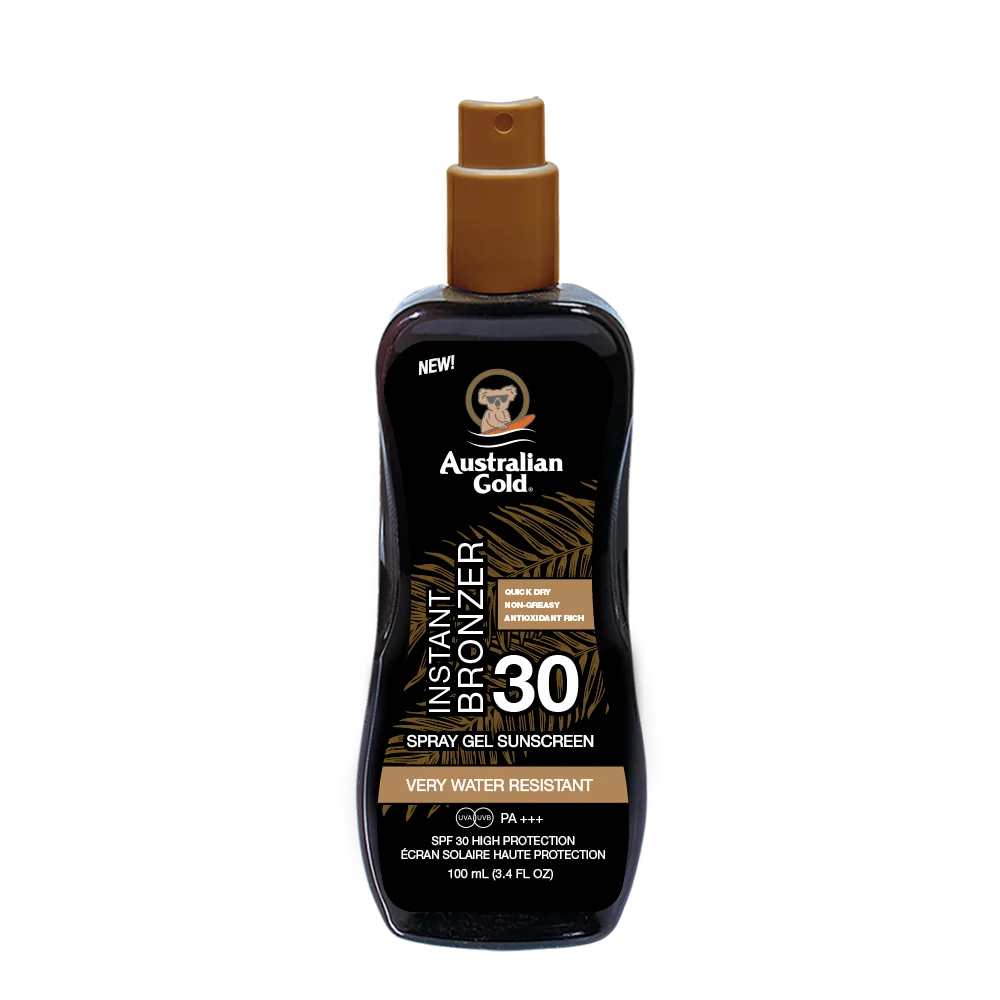 Australian Gold – Instant Bronzer Spray Gel – Travel Size – 100 ml v:7640804