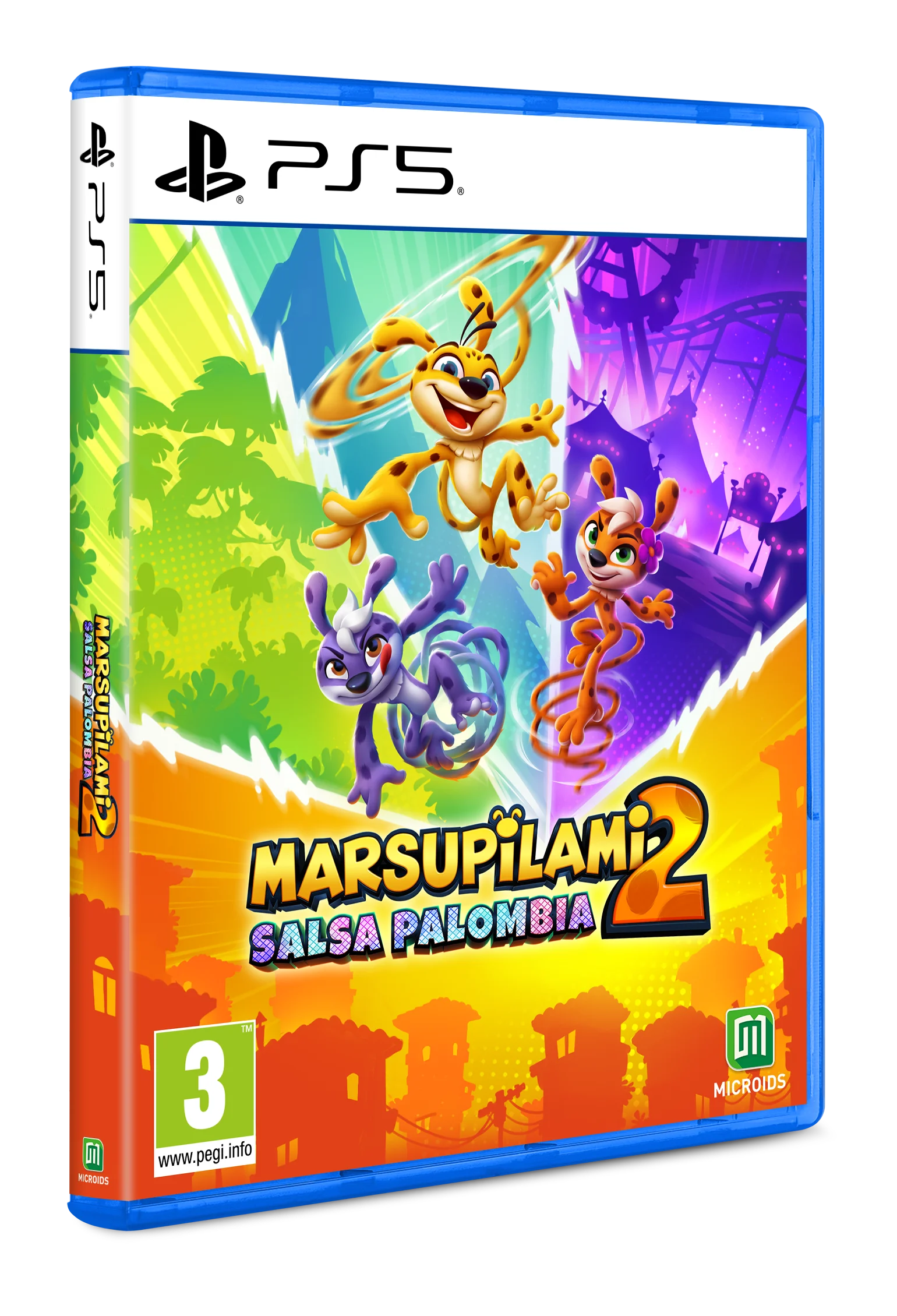 Marsupilami 2 - Salsa Palombia - PlayStation 5 - Engelsk - Standard v:7362829