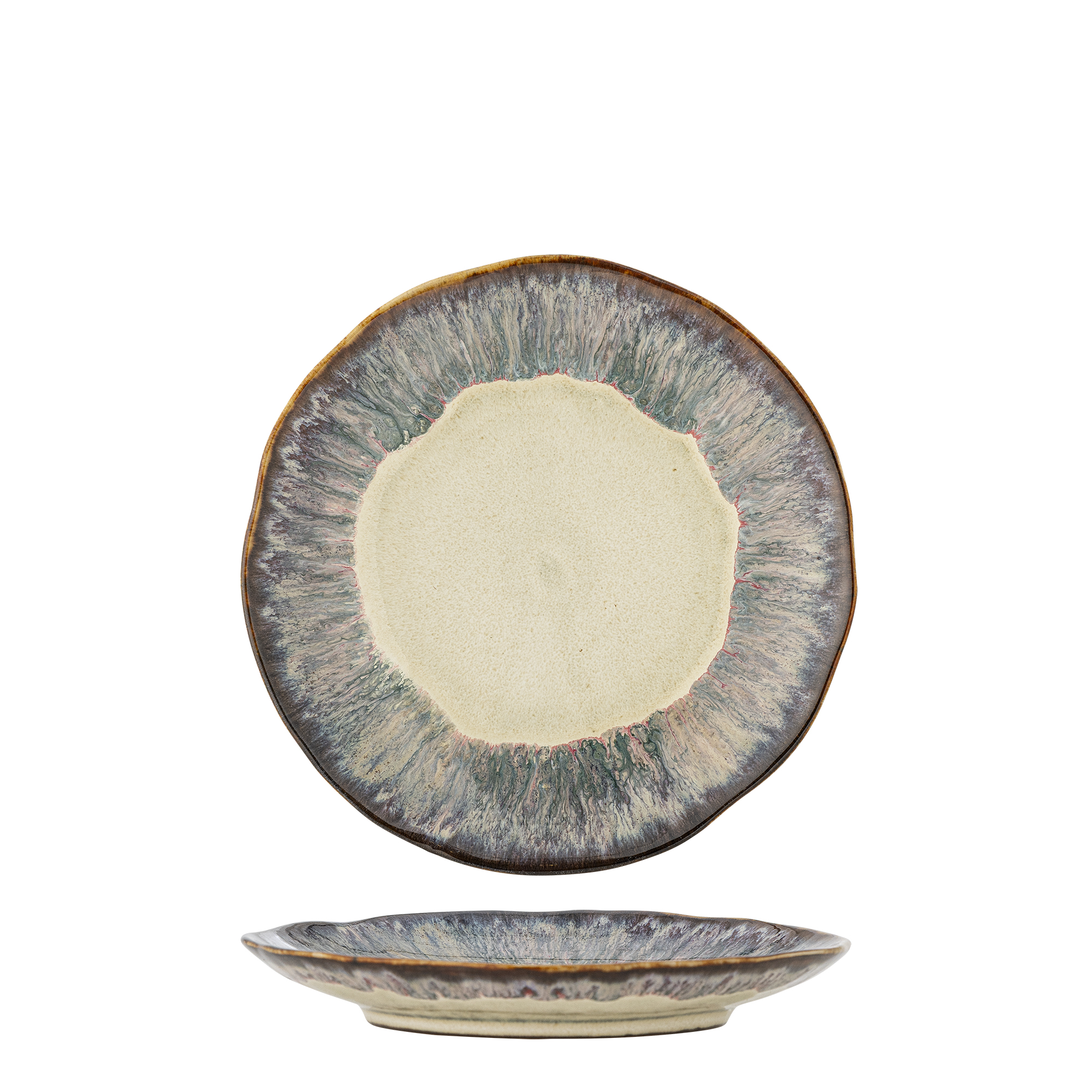 Bloomingville – Imogen Plate – Multi – Stoneware v:4057508 Bloomingville – Imogen Plate – Multi – Stoneware v:4057508