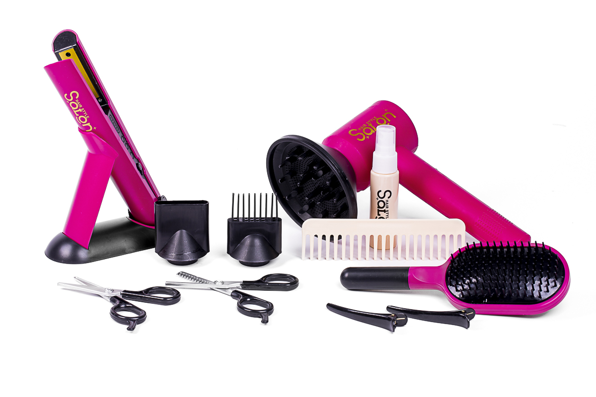 Hair Style Salon - Beauty Hair Styling Set 14 Pcs (371134) v:4400815