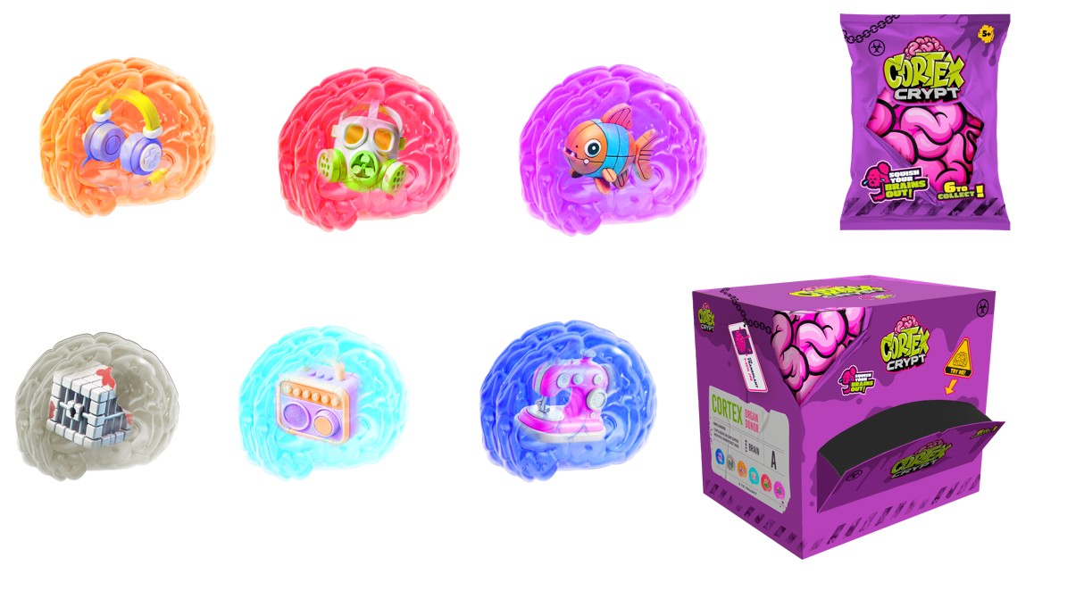 Cortex - Squishy Brains 10cm assorted (400010) v:9872420