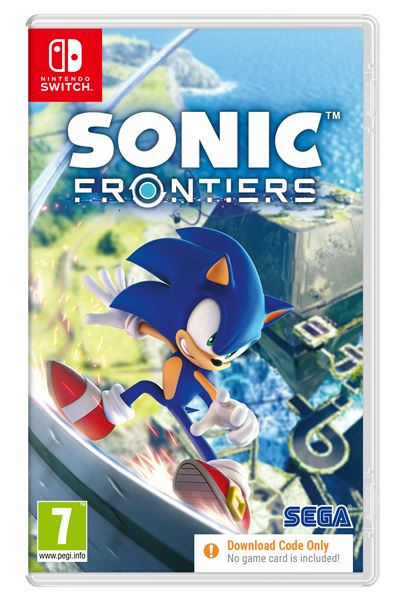 Sonic Frontiers (Code in Box) - Nintendo Switch - Engelsk - Code in a Box v:5218689
