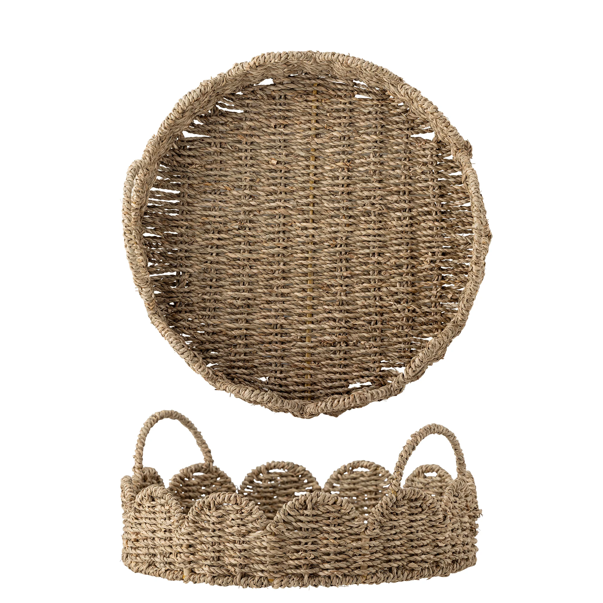 Bloomingville – Brea Serving Tray – Nature – Seagrass – E v:7774907 Bloomingville – Brea Serving Tray – Nature – Seagrass – E v:7774907