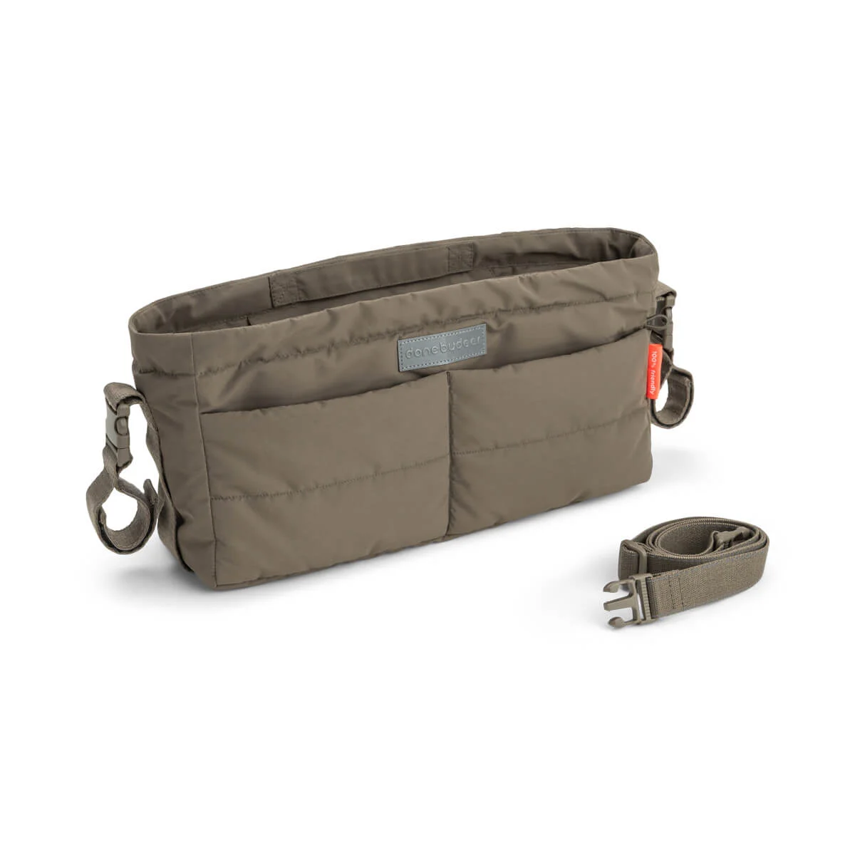 Done by Deer - Stroller Organiser - Taupe - 33 x 10 x H 17 cm - Gratis frakt v:9501554