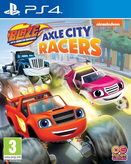 Blaze and the Monster Machines: Axle City Racers - PlayStation 4 - Engelsk - Standard v:5992727