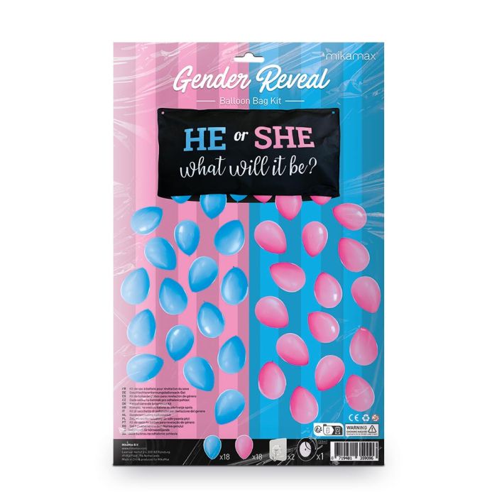 Mikamax - Gender Reveal Balloon Set v:4919827