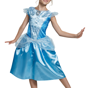Disguise – Classic Costume – Cinderella – Blue – 104 v:7012856
