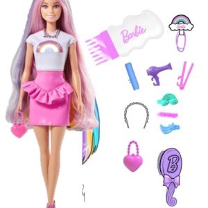 Barbie – Rainbow Sparkle Hair Play Doll (JJP07) v:6106311 Barbie – Rainbow Sparkle Hair Play Doll (JJP07) v:6106311