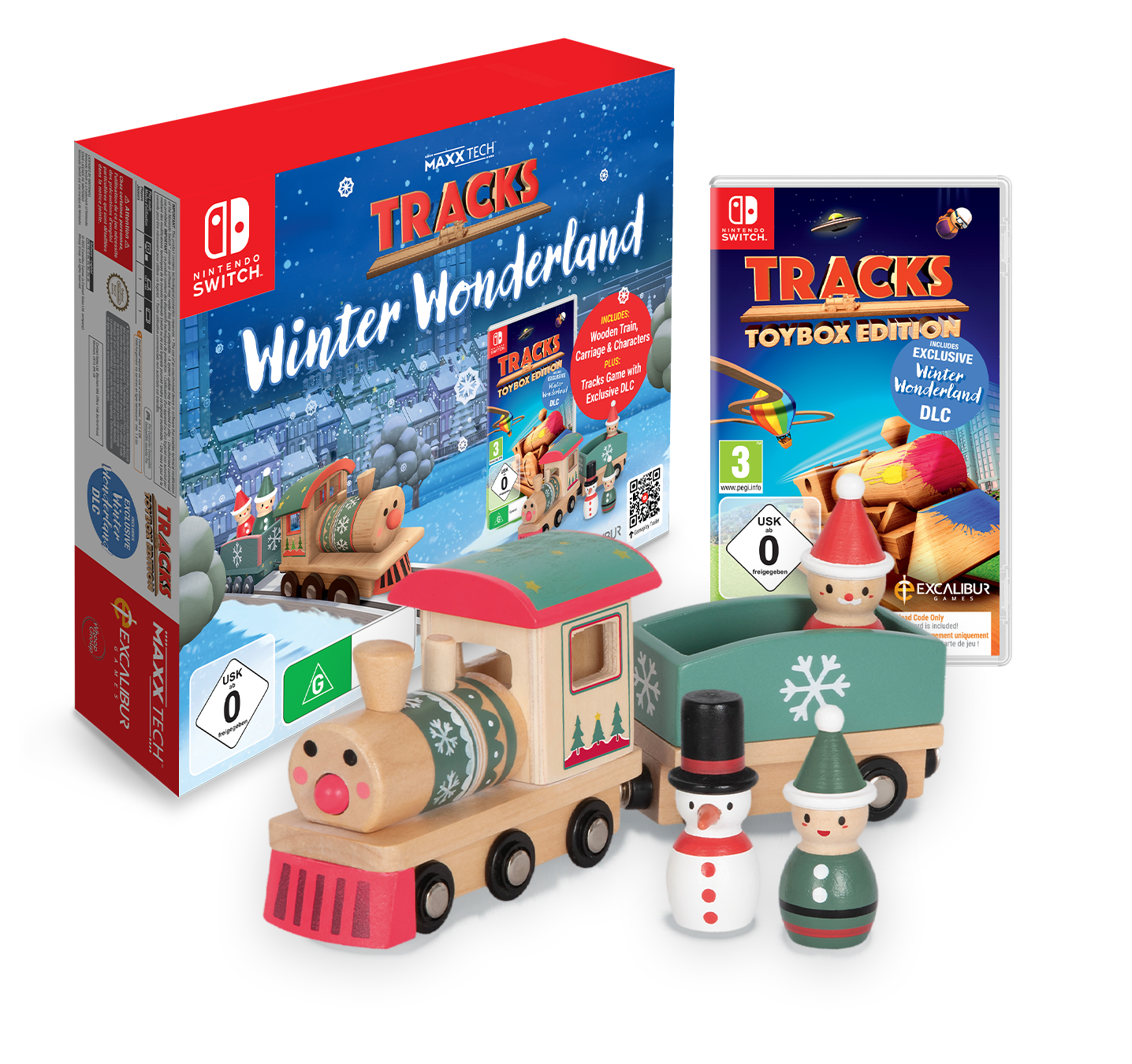 Maxx Tech Tracks Winter Wonderland Kit For Switch v:3282083