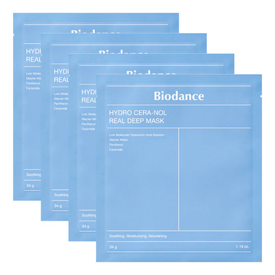 Biodance - 4 pcs. Hydro Cera-nol Real Deep Mask v:1900453