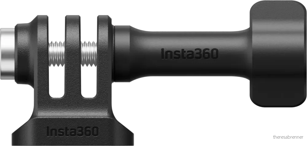 Insta360 - 3-punkts til 1/4" Adapter - Aluminium, Universal Stativfeste v:7621365