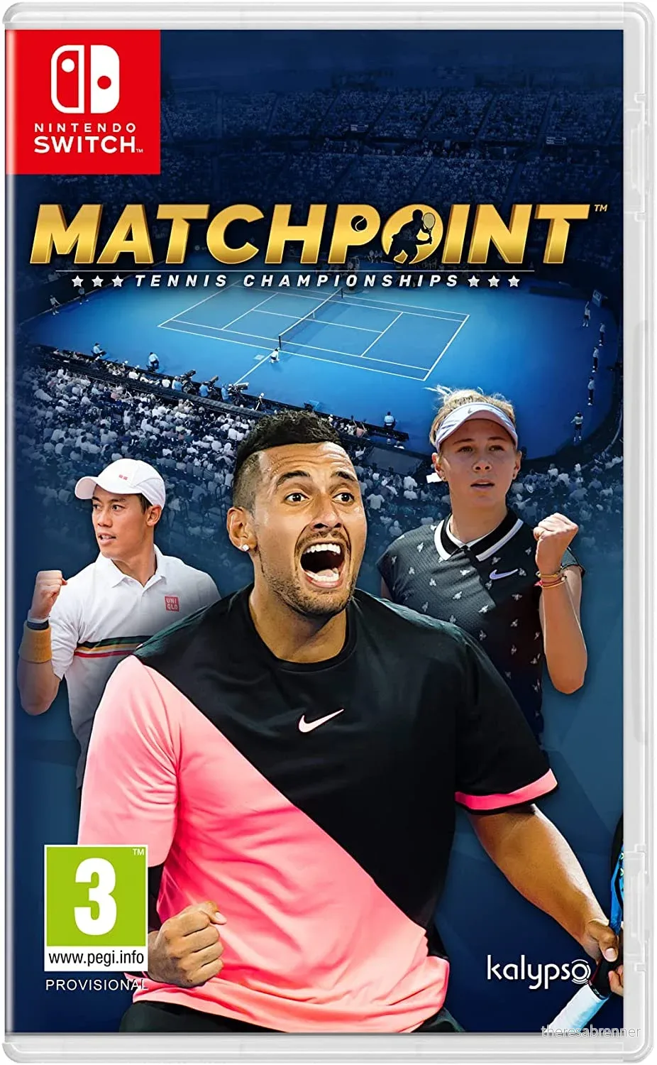 Matchpoint: Tennis Championships - Legends Edition - Nintendo Switch - Engelsk - Legend Edition v:8819929