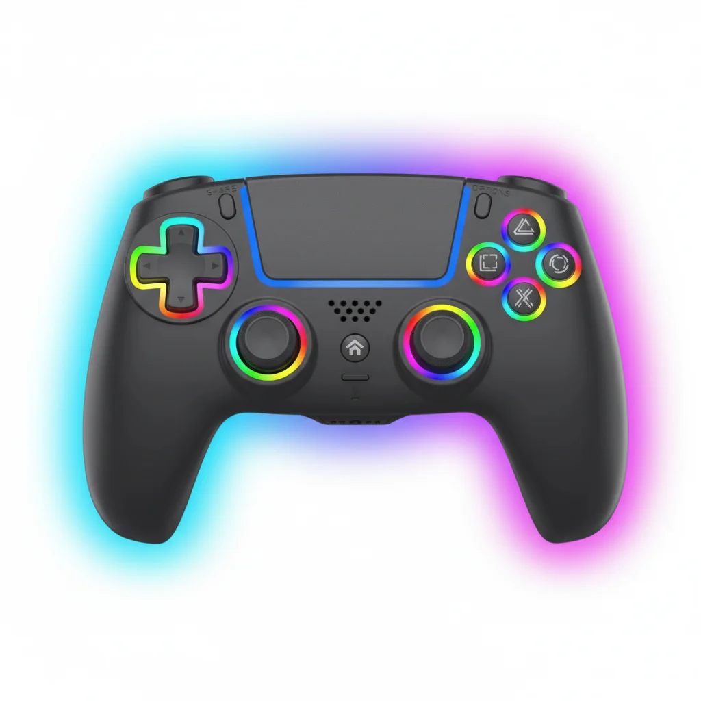 Deep Explorer – Wireless RGB Pro controller – PS5 (Black) – Black – PlayStation 5 – Engelsk – Standard – Gratis frakt v:8656462 Deep Explorer – Wireless RGB Pro controller – PS5 (Black) – Black – PlayStation 5 – Engelsk – Standard – Gratis frakt v:8656462