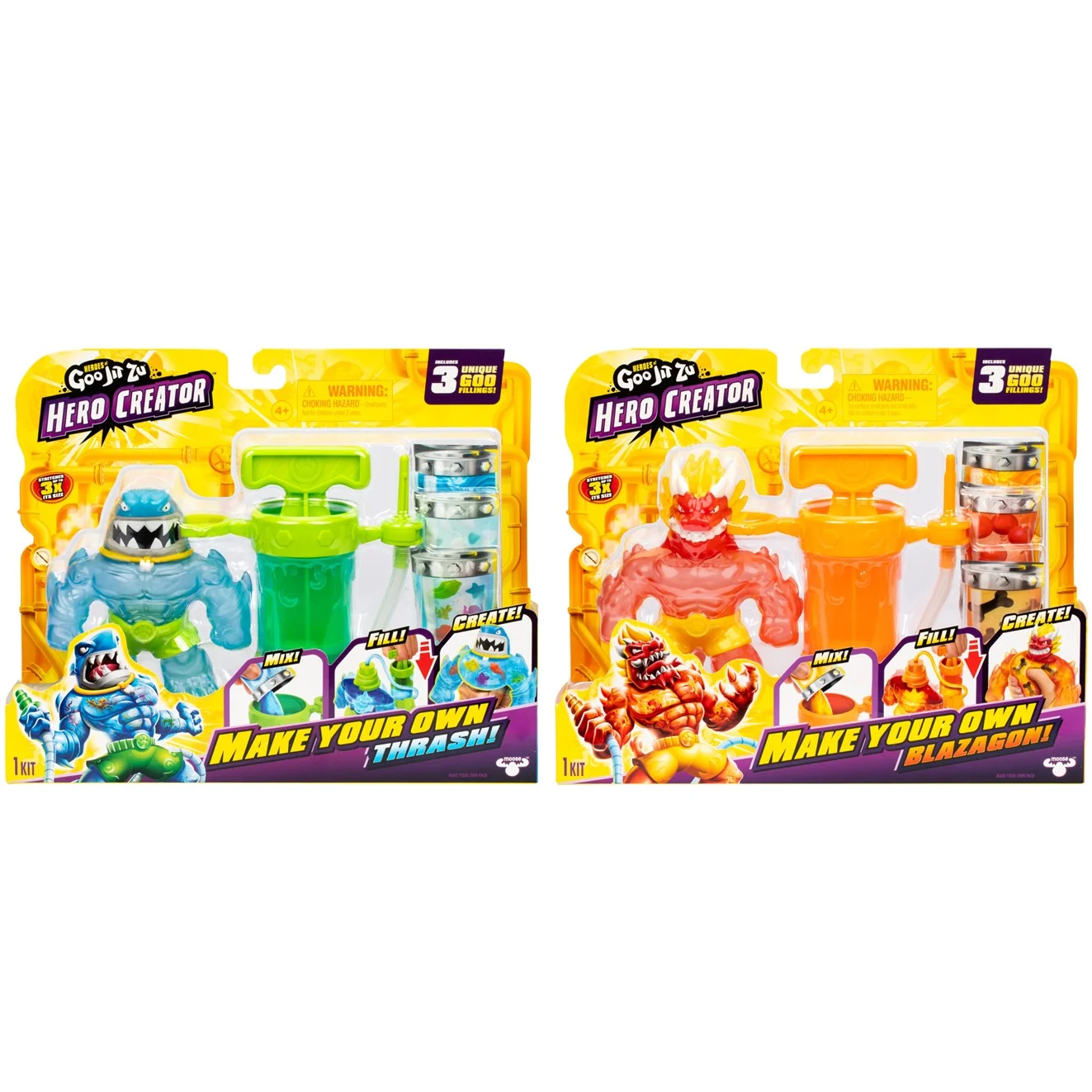 Goo Jit Zu - Hero Creator - Assorted (42784) v:2854810