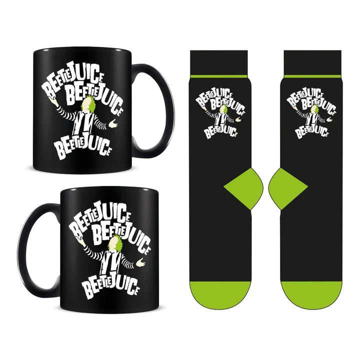 BEETLEJUICE MUG & SOCK SET v:5907124 BEETLEJUICE MUG & SOCK SET v:5907124