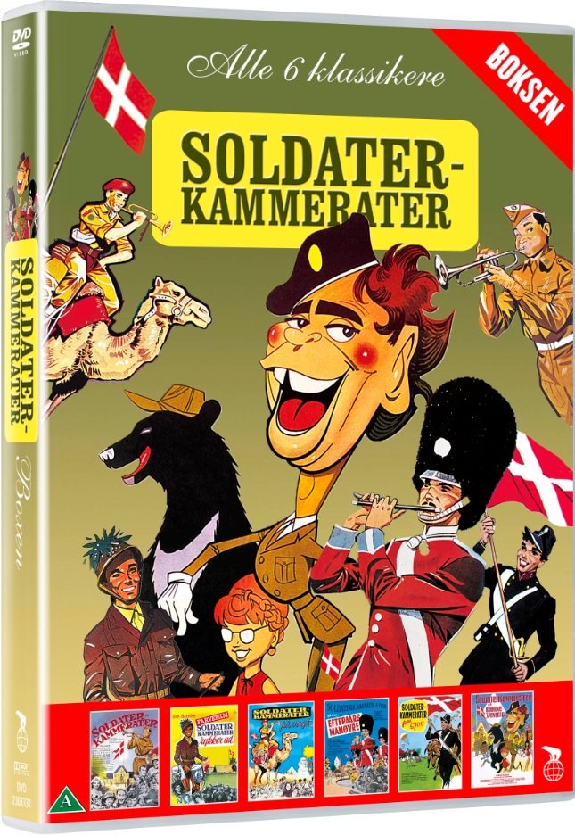 Soldaterkammerater boksen (6 dvd box) Komplet samling RE RELEASE v:8649347