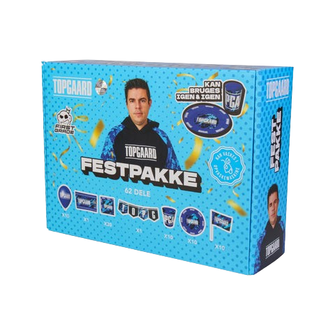 FIRSTGRADE - Partykit 10 pack - Niki Topgaard - Niki Topgaard - Gratis frakt v:9858762