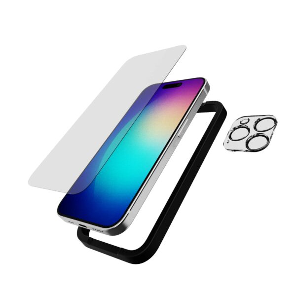 Tech21 - Impact Glass SET Screen/Camera - iPhone 15 Pro v:9911150