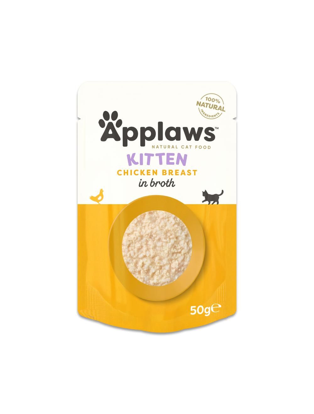 Applaws - Kitten Chicken Breast in Broth - 50g v:3874120