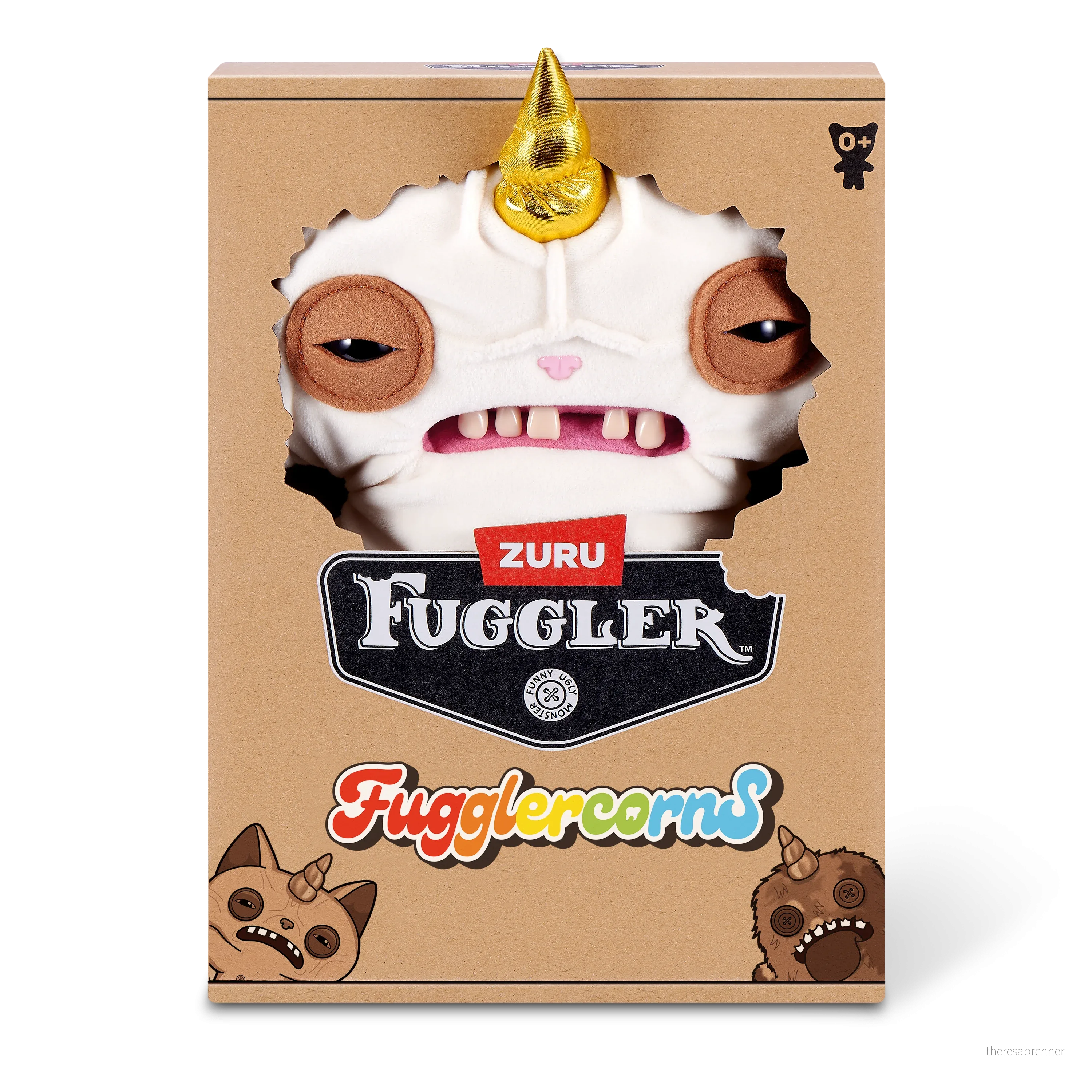 Fuggler - Fugglercorns 22 cm - Wrinkle Mcstinkles - Wrinkle Mcstinkles - Fuggler v:2568445