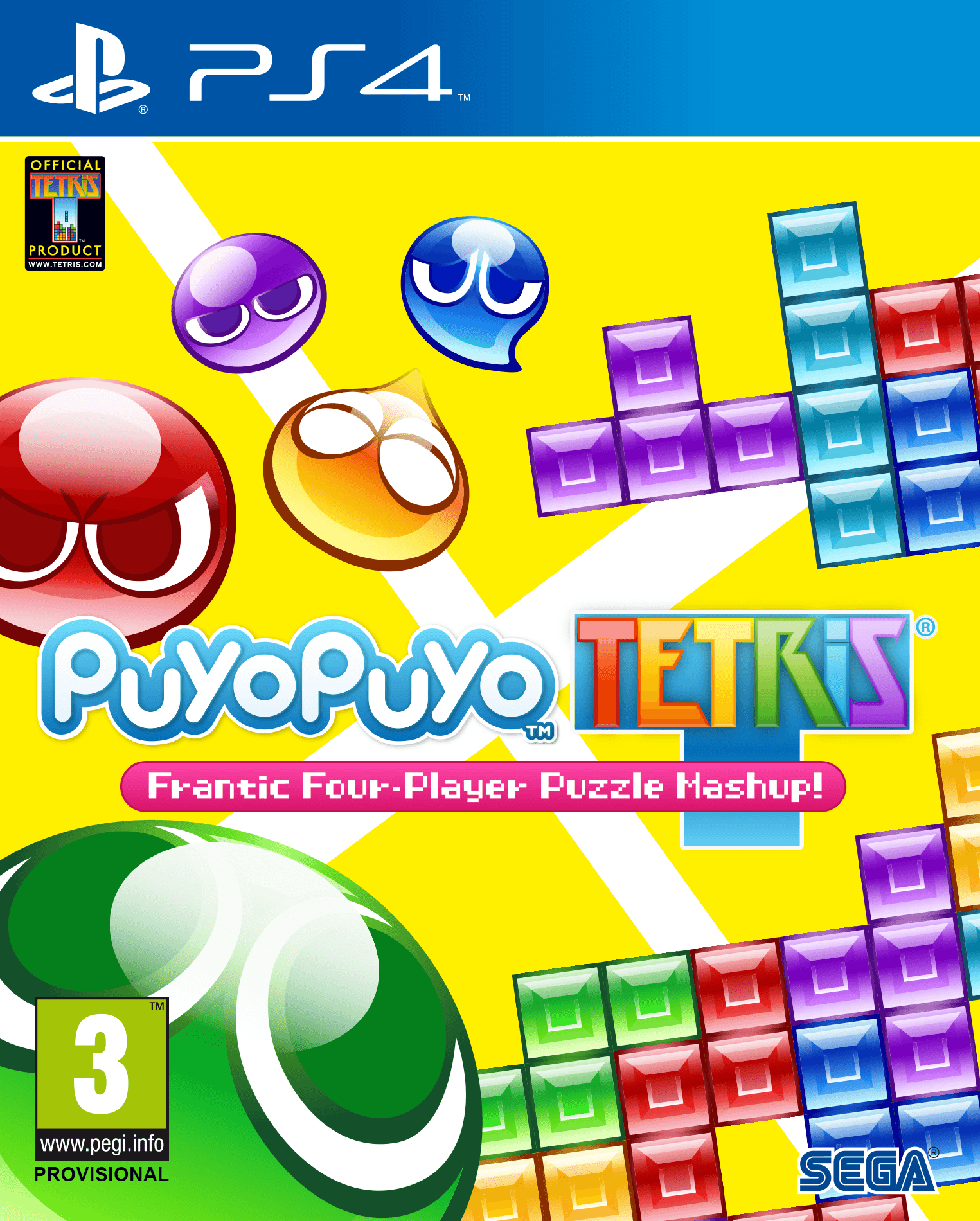 Puyo Puyo Tetris - PlayStation 4 - Engelsk - Standard v:4752465