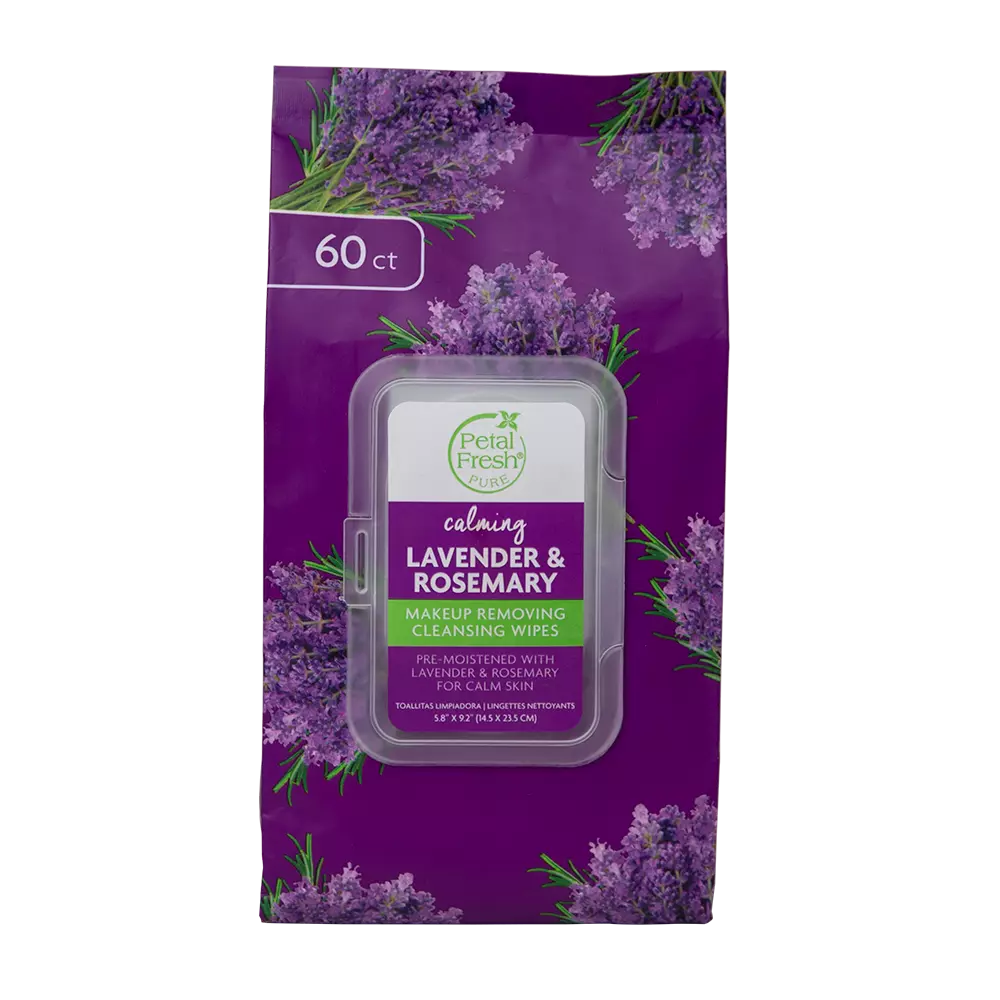 Petal Fresh - Pure Lavender & Rosemary Makeup Removing Wipes v:1243746