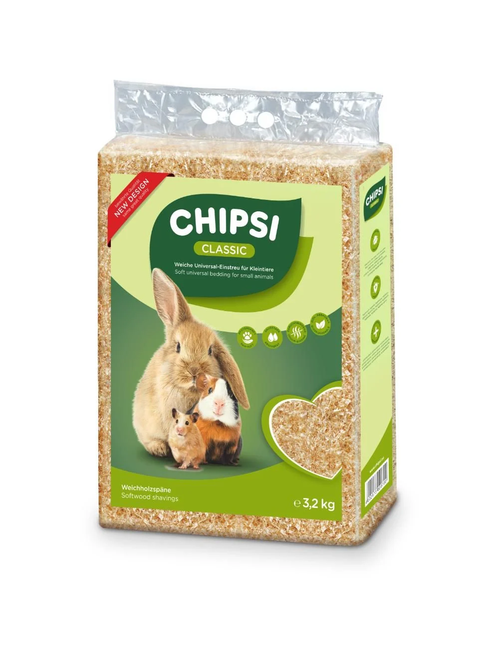 Chipsi - Classic Bedding 3.2kg - (400297300070) v:9601827