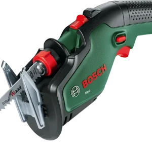 Bosch DIY Home and Garden Bosch sladdlös trädgårdssåg/sticksåg/återgående såg/reciprosåg (utan batteri, 18 voltsystem, skärkapacitet 80 mm, med schweizisk precisionssågblad för trä, i kartong) – Gratis frakt v:5084065