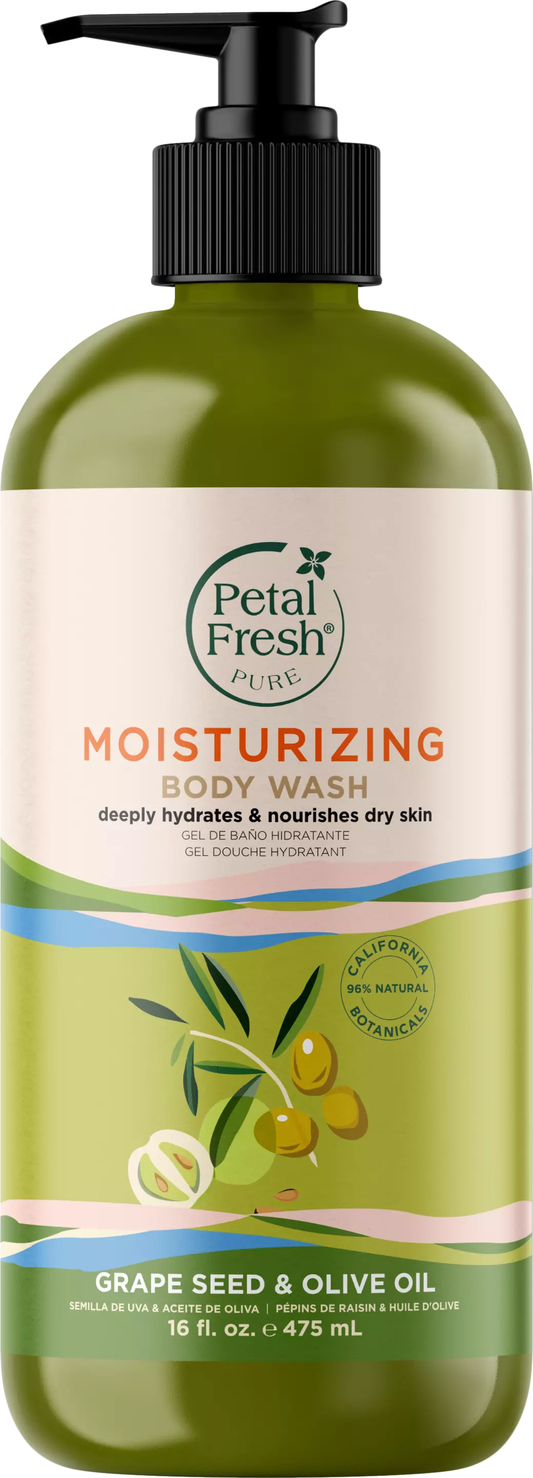 Petal Fresh - Pure Grape Seed & Olive Oil Body Wash 475 ml v:9559217