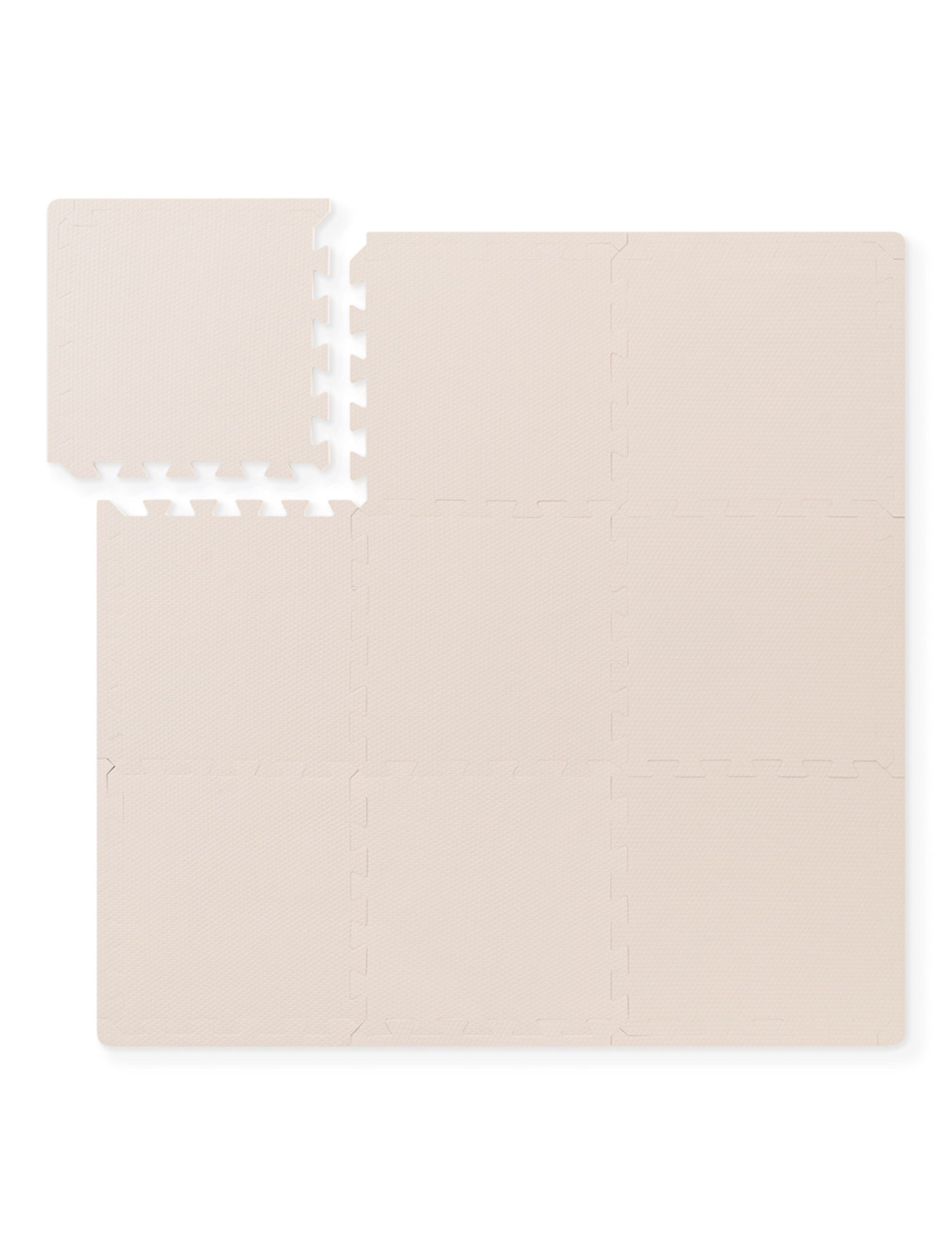 That's Mine - Alva Foam Play Mats - Soft Brown - Onesize v:5859563