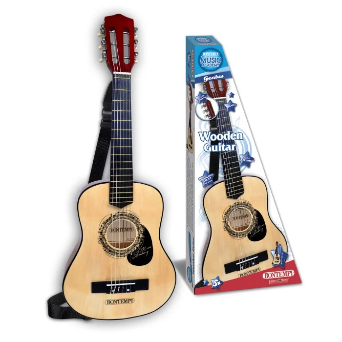 Bontempi – Wooden guitar, 75 cm (217530) – Gratis frakt v:2368611