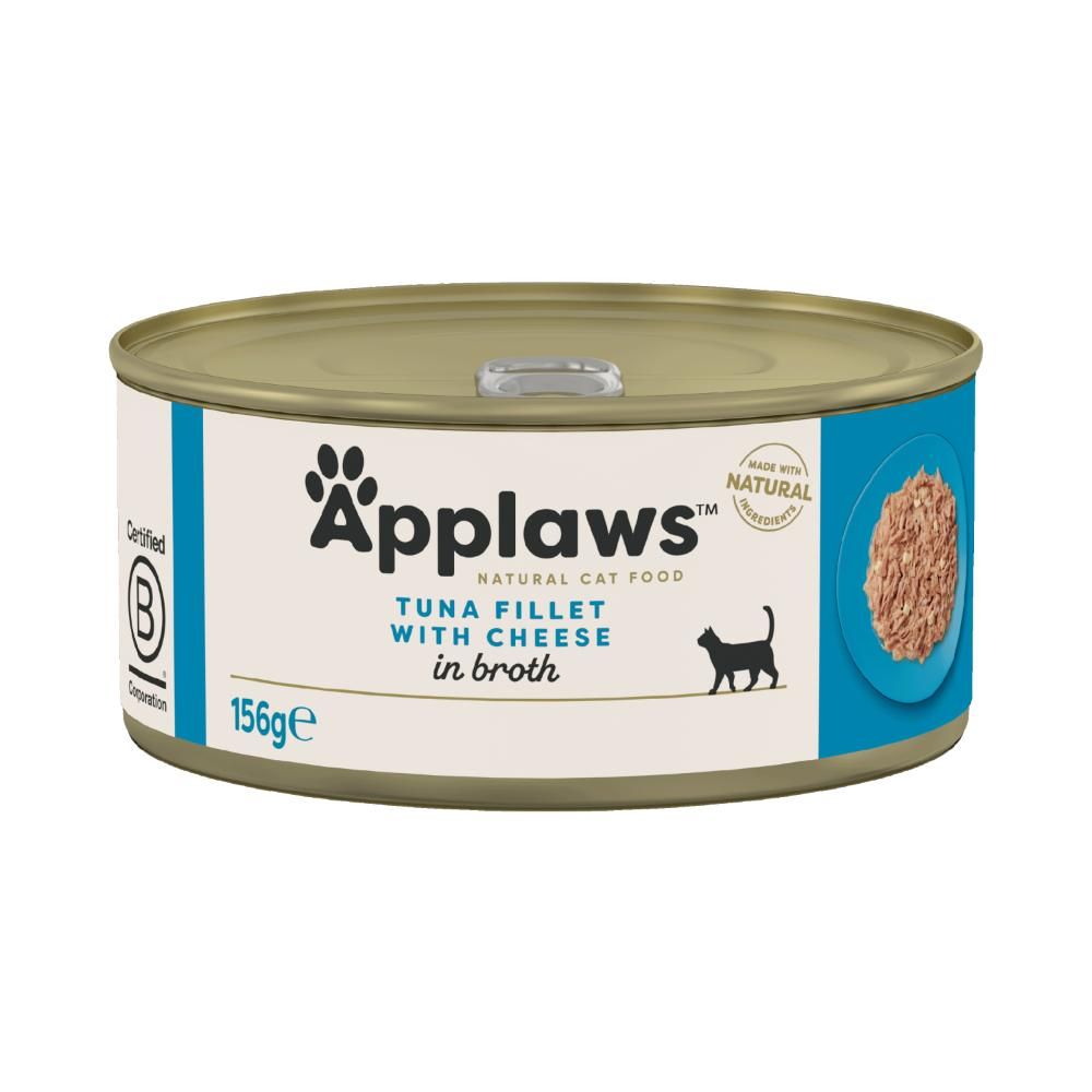 Applaws - Wet Cat Food 156 g - Tuna & Cheese (172-007) - 0.16 - Tuna & Cheese v:6061863