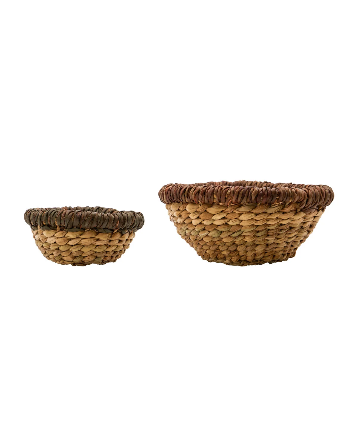 House Doctor - HDLogan Basket - Nature/French roast/Mulberry v:6215990