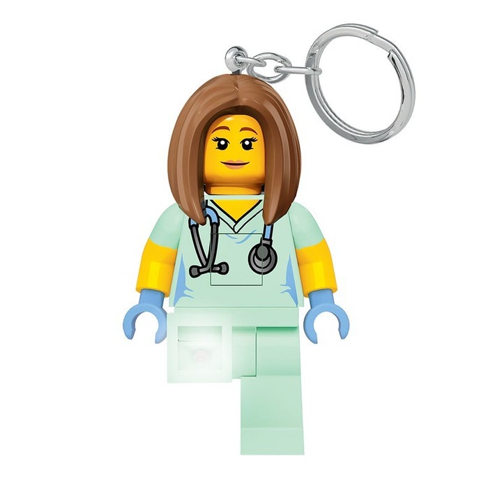 LEGO - Keychain w/LED - Nurse (528355) - Nurse v:4598170