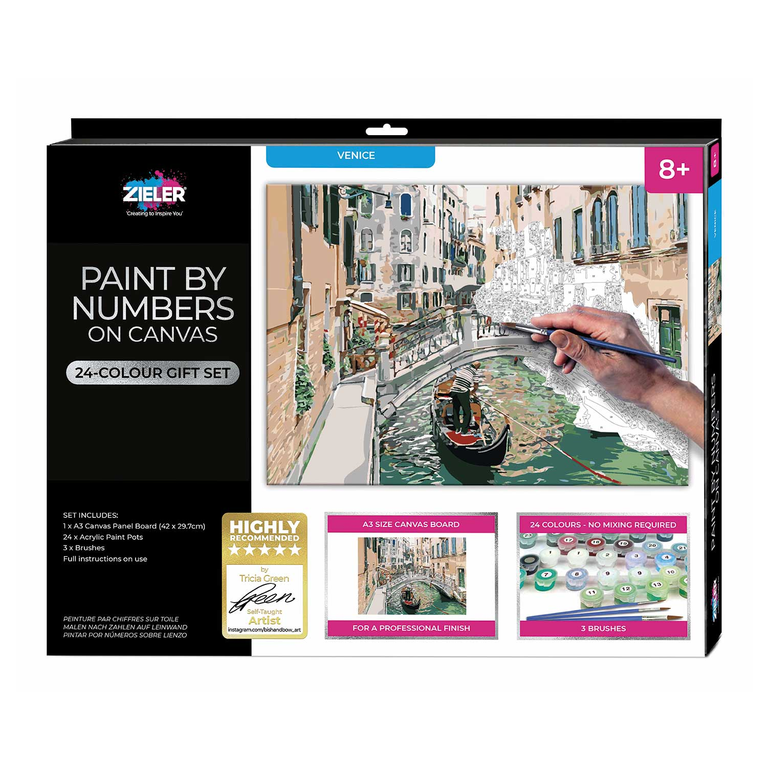 Zieler – Acrylic A3 – Paint By Numbers – Venice (609299435) v:8805491 Zieler – Acrylic A3 – Paint By Numbers – Venice (609299435) v:8805491