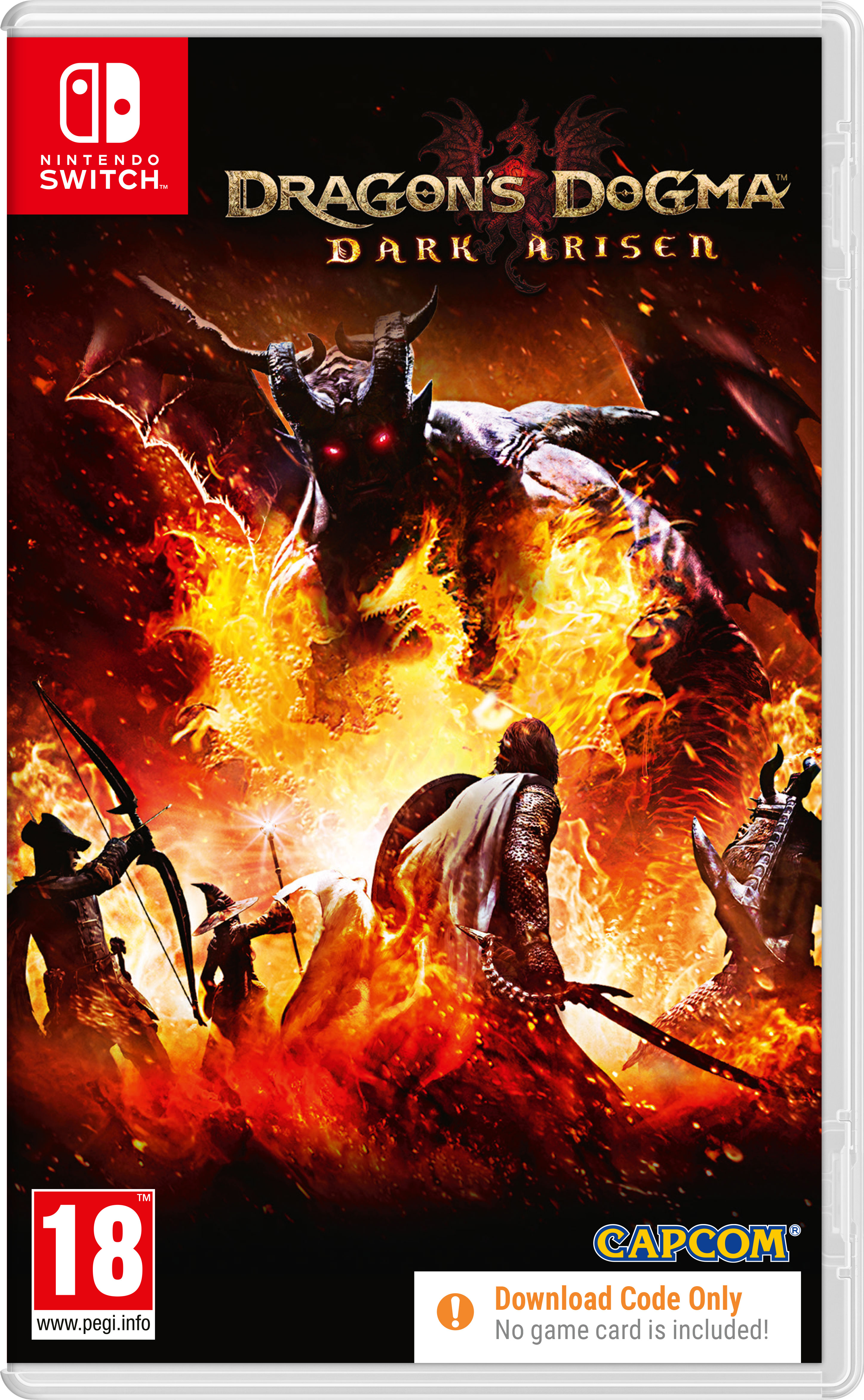 Dragon's Dogma: Dark Arisen (Code in Box) - Nintendo Switch - Engelsk - Code in a Box v:5468087