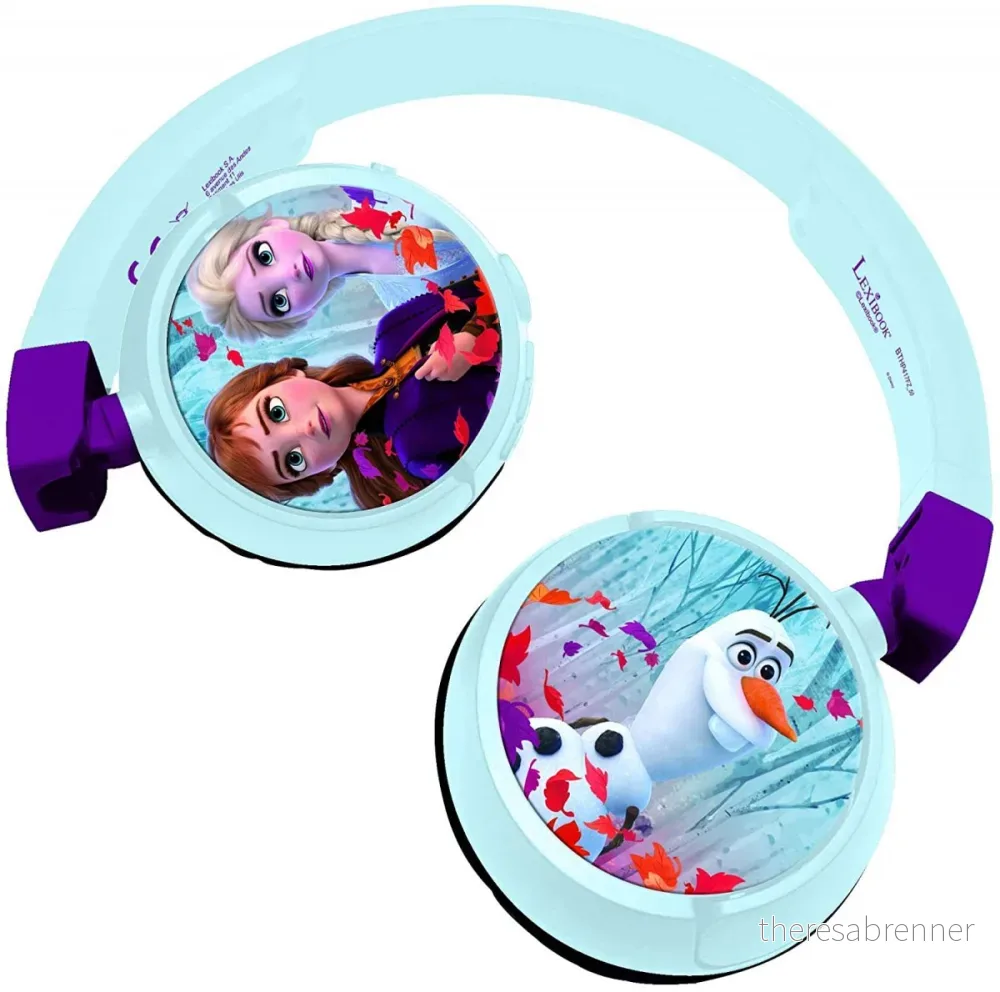 Lexibook - Disney Frozen - 2 in 1 Foldable Headphones (HPBT010FZ) v:3040873