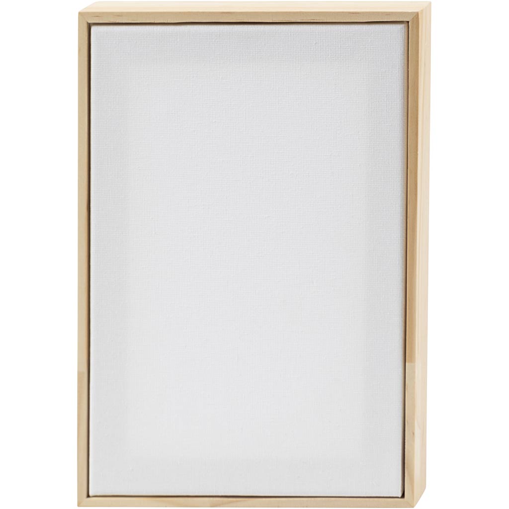Creativ Company – Strukket lerret med ramme – 15,8×23,8 cm – 280 g – Hvit v:3438714