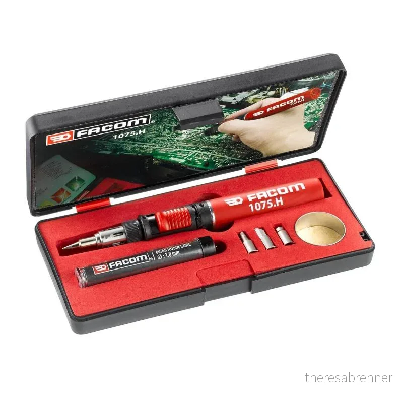 Facom Butane gas multi function soldering iron, heat gun kit 1075.H – Gratis frakt v:8695978 Facom Butane gas multi function soldering iron, heat gun kit 1075.H – Gratis frakt v:8695978