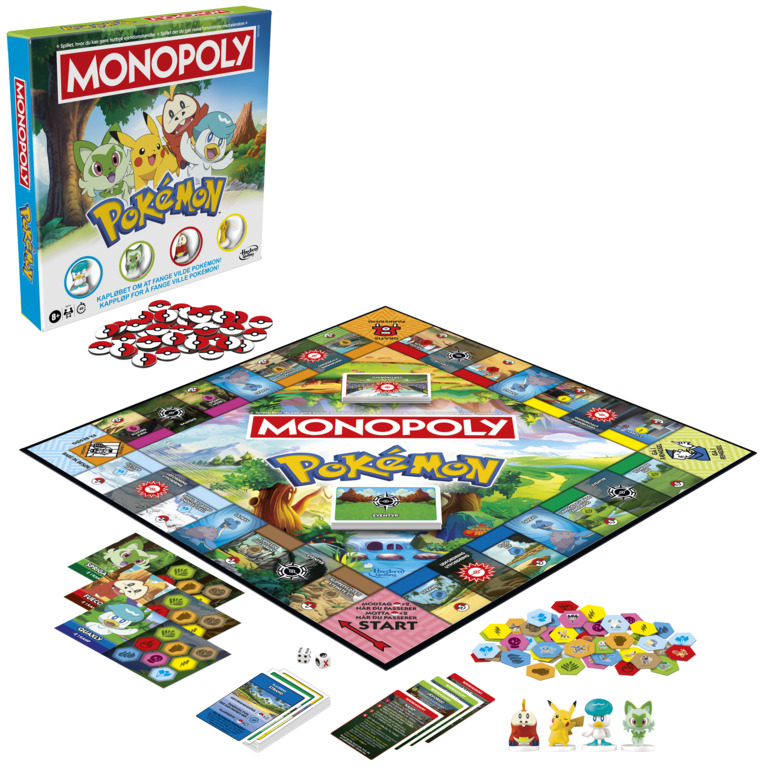 Pokémon - Monopoly (Matador) (DK/NO) (G0716) v:8700985